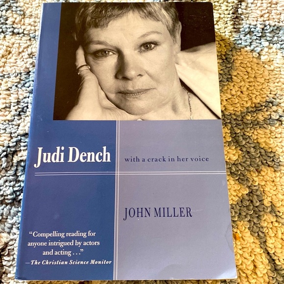 JUDI DENCH WITH A CRACK IN HER VOICE by JOHN MILLER - Picture 1 of 3